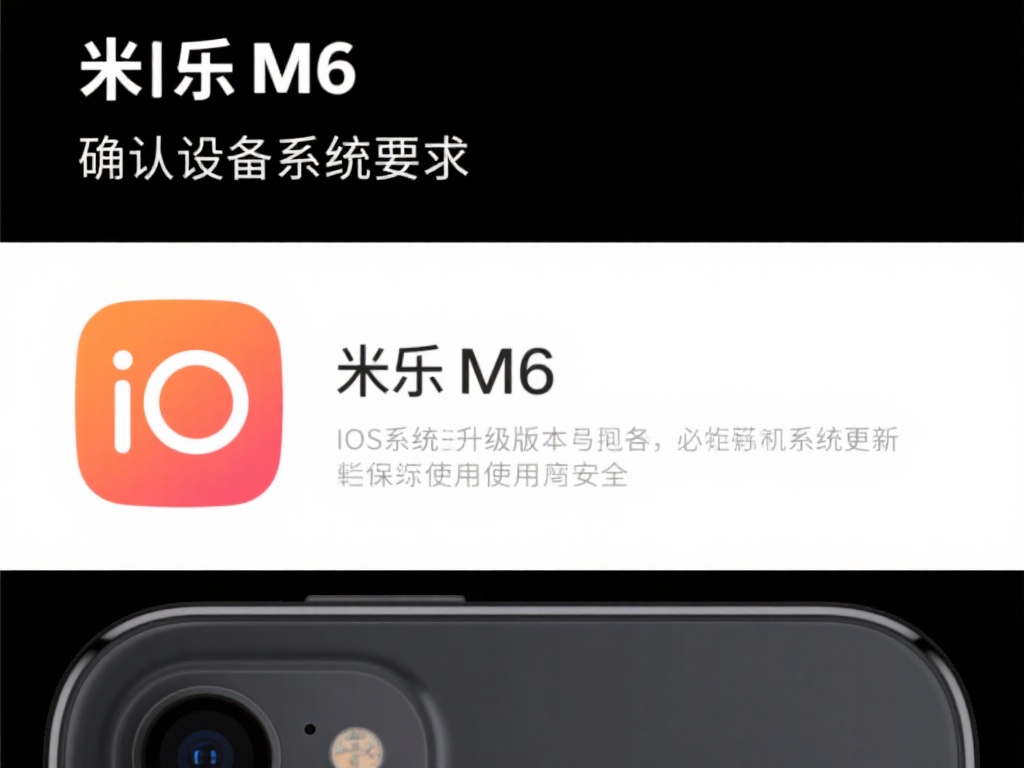确认设备系统要求：米乐m6通常对苹果手机系统版本有