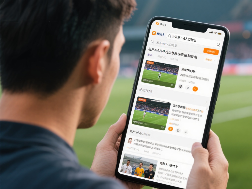 米乐m6入口地址 一位用户A在寻找优质的体育直播资源时,通过搜索“米